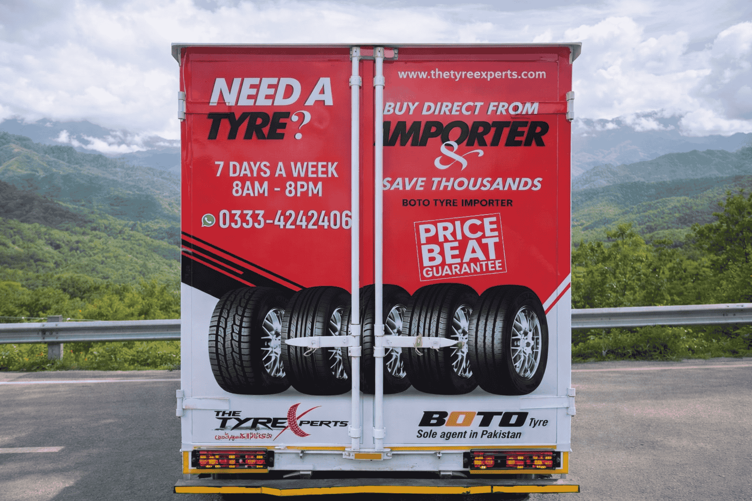 Specialized service van